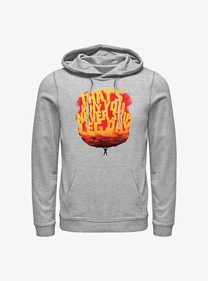 Marvel Thor: Love and Thunder Never Skip Leg Day Hoodie