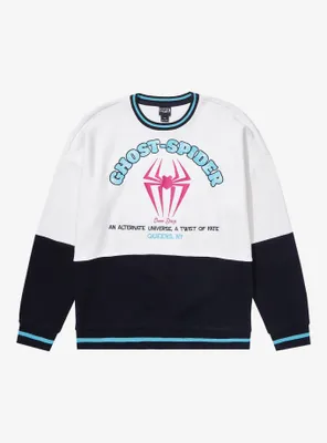 Marvel Spider-Man Ghost-Spider Panel Crewneck - BoxLunch Exclusive
