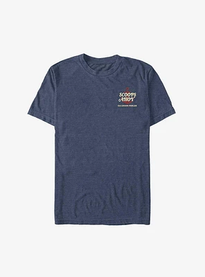 Stranger Things Scoops Ahoy Pocket Big & Tall T-Shirt