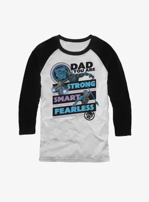 Marvel Black Panther Dad Raglan