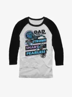 Marvel Black Panther Dad Raglan