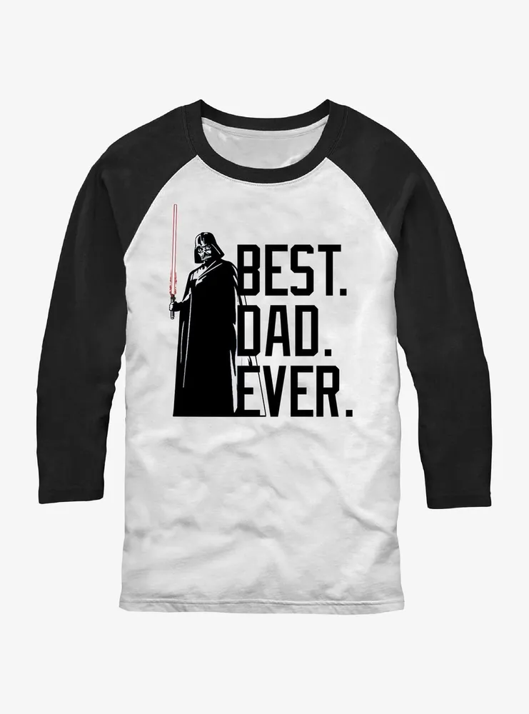 Star Wars Best Dad Vader Raglan