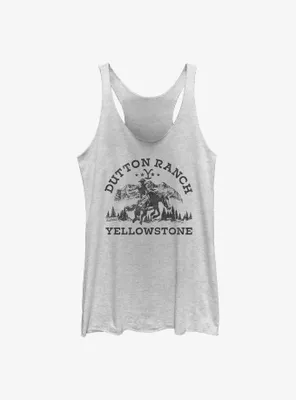 Yellowstone Vintage Rider Womens Tank Top