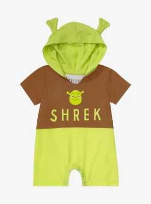 Shrek Ears Hooded Infant One-Piece - BoxLunch Exclusive