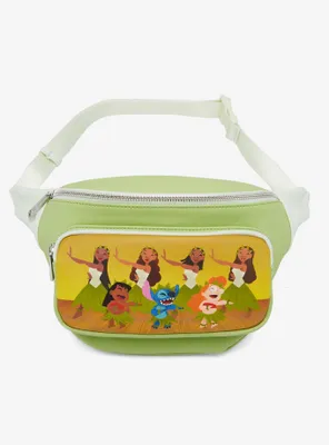 Loungefly Disney Lilo & Stitch Hula Fanny Pack - BoxLunch Exclusive