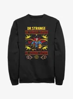 Marvel Doctor Strange Sorcerer Supreme Ugly Christmas Sweatshirt