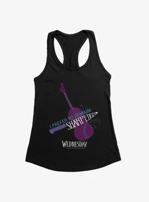 Wednesday I Prefer To Remain Sharp-Edged Womens Tank Top