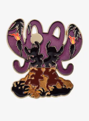 Disney Lilo & Stitch: The Series Angel & Stitch Dance Silhouette Enamel Pin - BoxLunch Exclusive