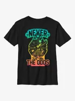 Star Wars Never Tell Odds Youth T-Shirt