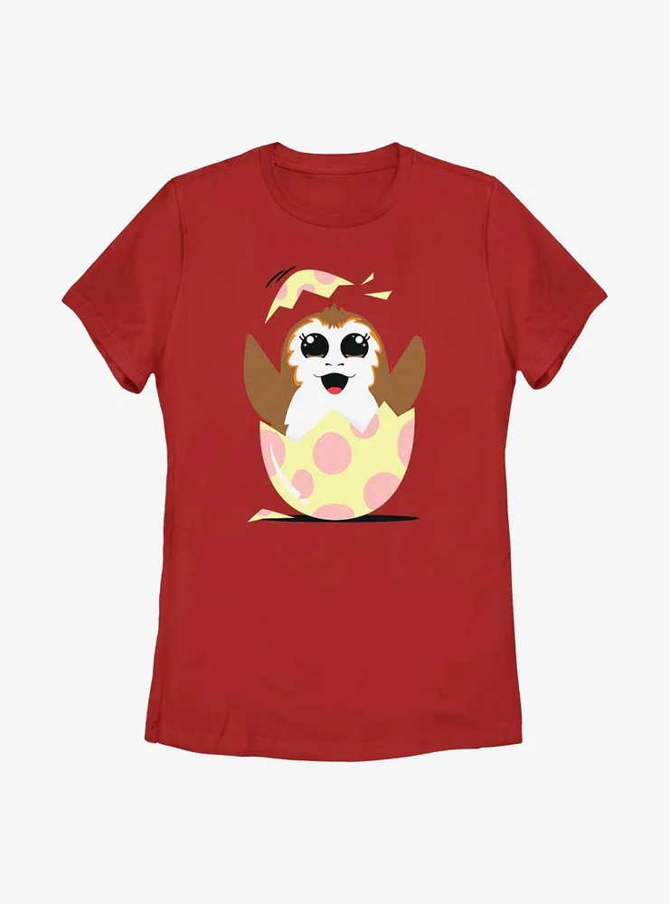 Star Wars Easter Egg Porg Womens T-Shirt