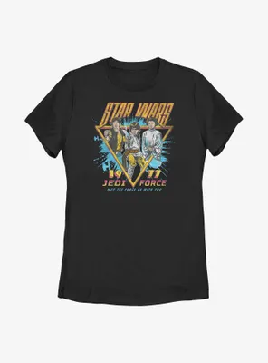 Star Wars Jedi Force Team Womens T-Shirt