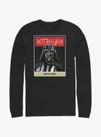 Star Wars Return Of The Jedi Darth Vader Badge Long-Sleeve T-Shirt