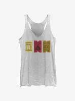 Star Wars Return Of The Jedi Movie Ticket Stubs Print Womens Tank Top