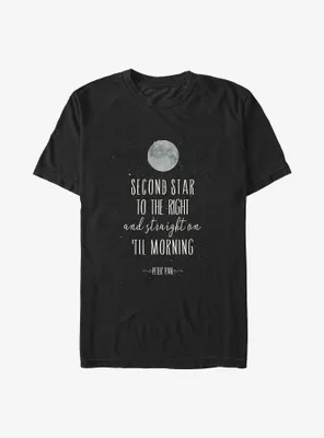 Disney Peter Pan Second Start To The Right T-Shirt