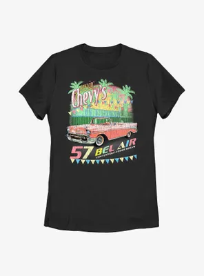 General Motors Revvin' Chevy's Bel Air Womens T-Shirt