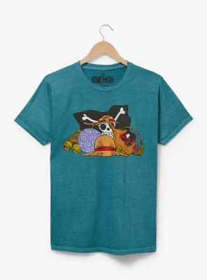 One Piece Straw Hat Crew Icons T-Shirt - BoxLunch Exclusive