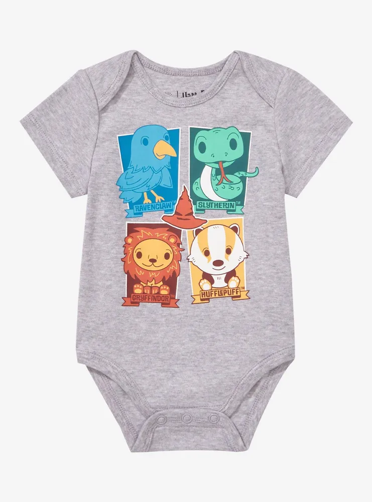 Harry Potter Hogwarts House Mascots Infant One-Piece - BoxLunch Exclusive