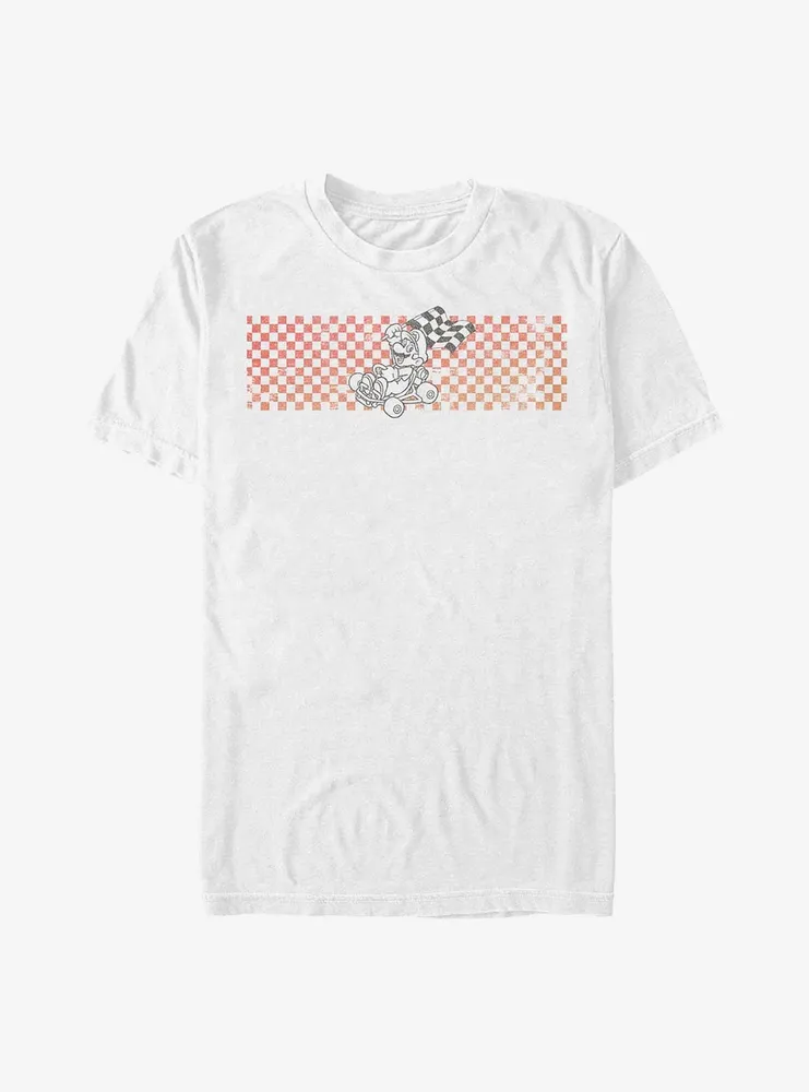 Nintendo Mario Checkered Winner T-Shirt