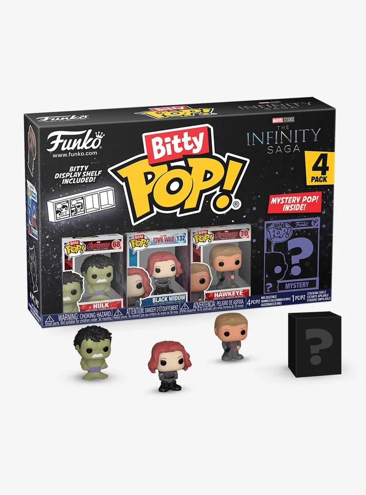Funko Bitty Pop! Marvel Infinity Saga Hulk and Friends Blind Box Mini Vinyl Figure Set