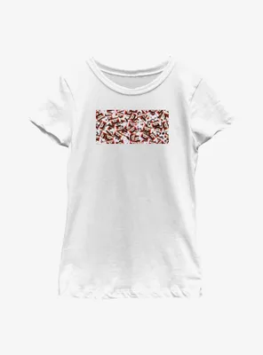 Tootsie Roll Candy Pile Youth Girls T-Shirt