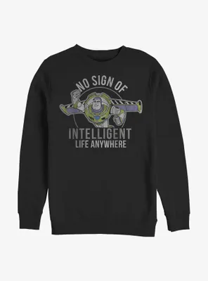 Disney Pixar Toy Story No Sign Of Intelligent Life Anywhere Buzz Lightyear  Sweatshirt
