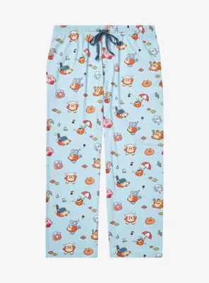 Nintendo Kirby & Waddle Dee Outfits Allover Print Plus Sleep Pants - BoxLunch Exclusive