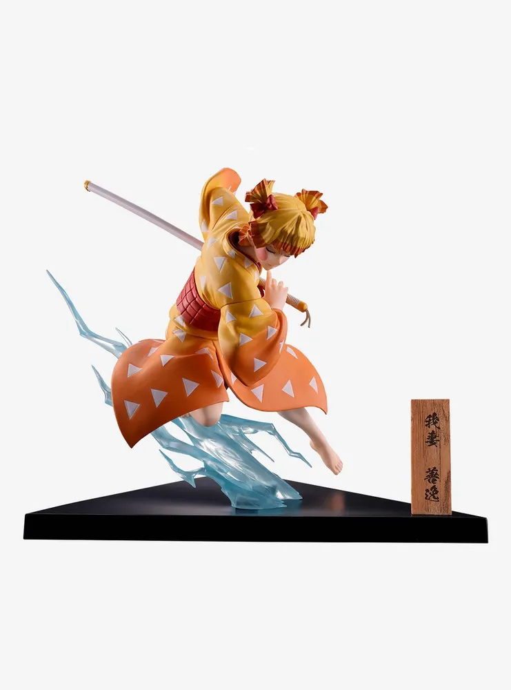 Bandai Spirits Demon Slayer: Kimetsu no Yaiba Ichibansho (The City Where Demons Dwell the Second) Zenitsu Agatsuma Figure