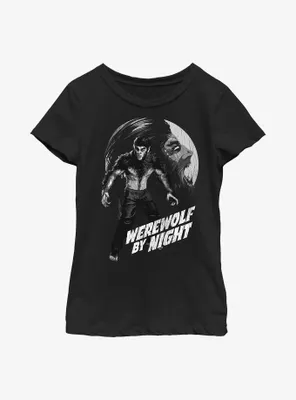 Marvel Studios' Special Presentation: Werewolf By Night Howler Youth Girls T-Shirt