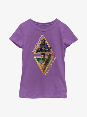 Marvel Black Panther: Wakanda Forever vs Talokan Youth Girls T-Shirt