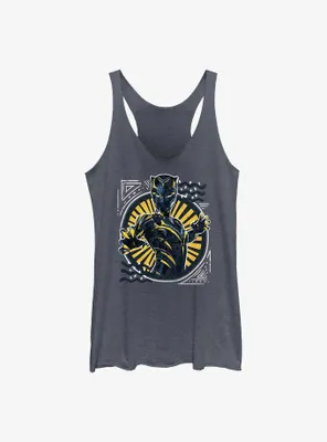 Marvel Black Panther: Wakanda Forever Painted Shuri Badge Womens Tank Top