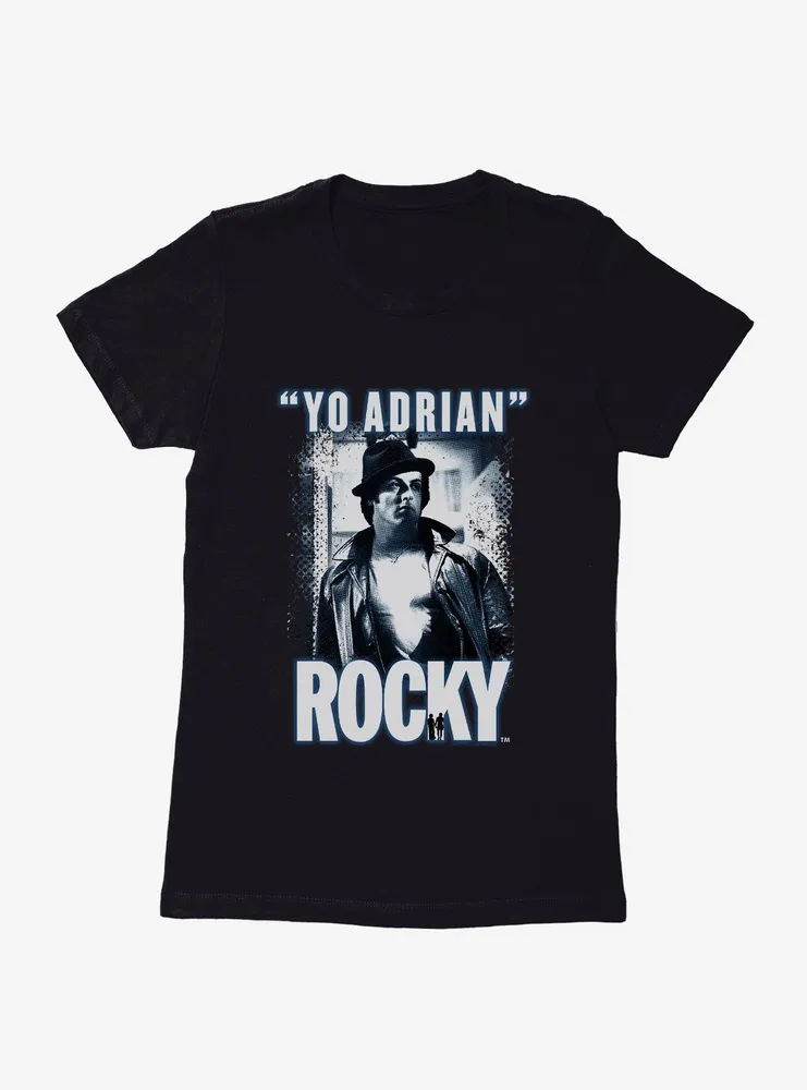 Rocky "Yo Adrian" Womens T-Shirt