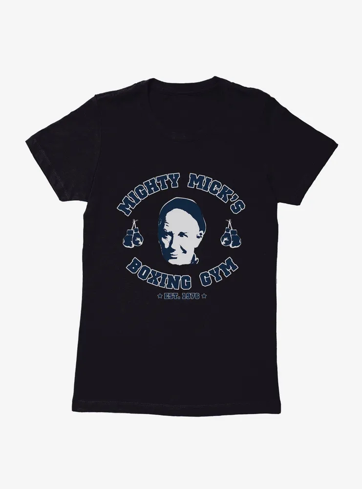 Rocky Mighty Mick's Boxing Gym Womens T-Shirt