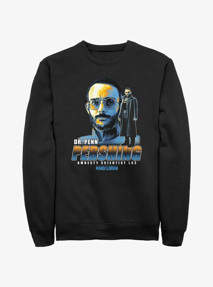 Star Wars The Mandalorian Amnesty Scientist Dr. Penn Pershing Sweatshirt