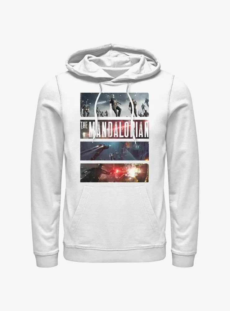 Star Wars The Mandalorian Big Battle Hoodie