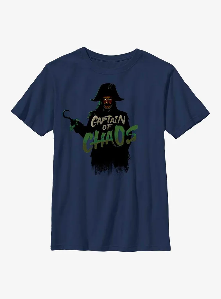 Disney Peter Pan & Wendy Hook Captain Of Chaos Youth T-Shirt