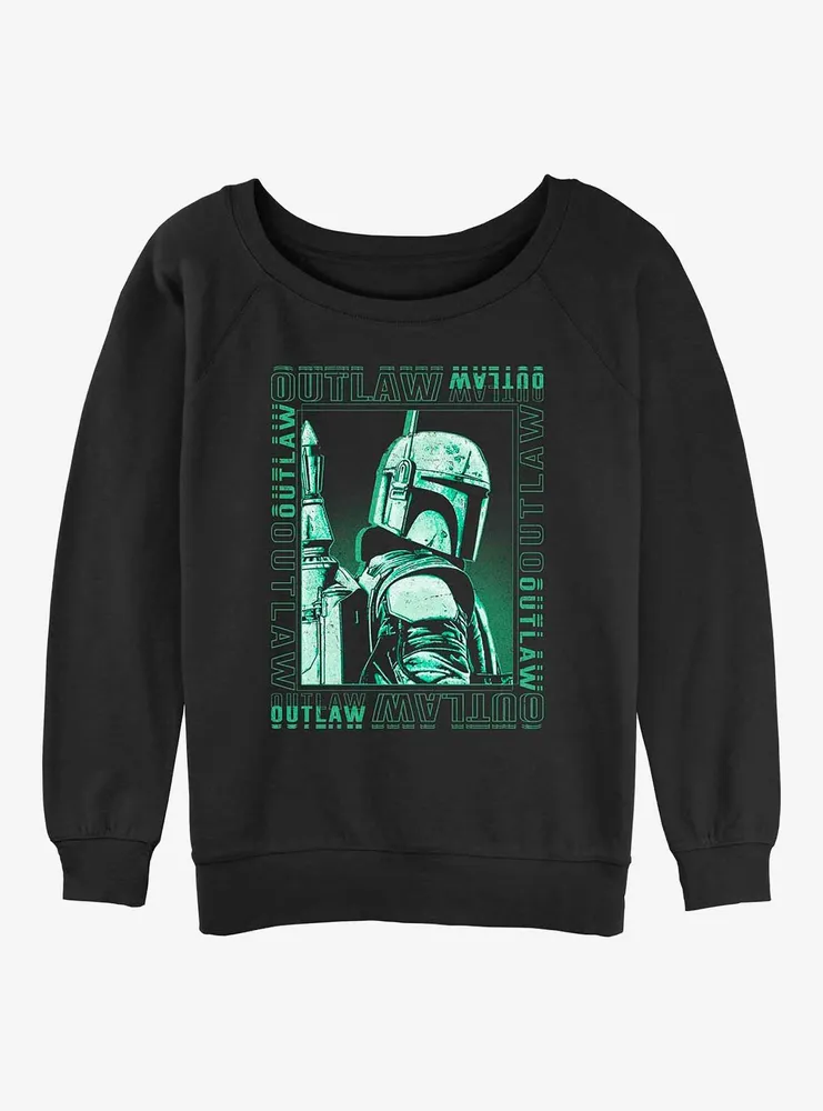 Star Wars Punk Outlaw Womens Slouchy Sweatshirt