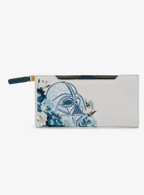 Loungefly Star Wars Darth Vader Floral Wallet - BoxLunch Exclusive