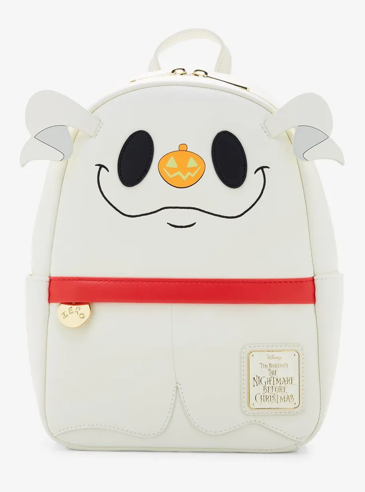 Loungefly Disney The Nightmare Before Christmas Figural Zero Glow-in-the-Dark Mini Backpack - BoxLunch Exclusive