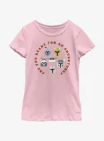 Star Wars The Mandalorian Adventure Helmets Youth Girls T-Shirt