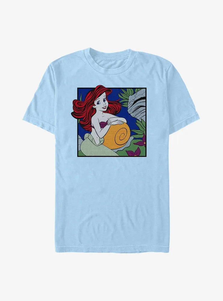 Disney The Little Mermaid Comic Box Ariel T-Shirt