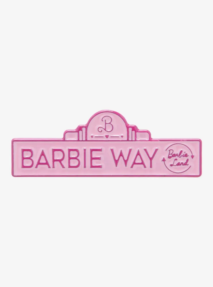 Barbie the Movie Barbie Way Street Sign Enamel Pin - BoxLunch Exclusive