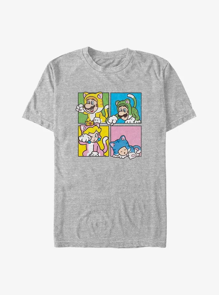 Mario Cat Suits Big & Tall T-Shirt