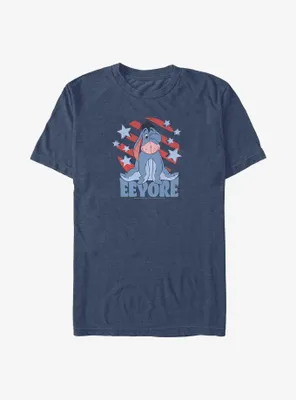 Disney Winnie The Pooh Eeyore Spangled Big & Tall T-Shirt