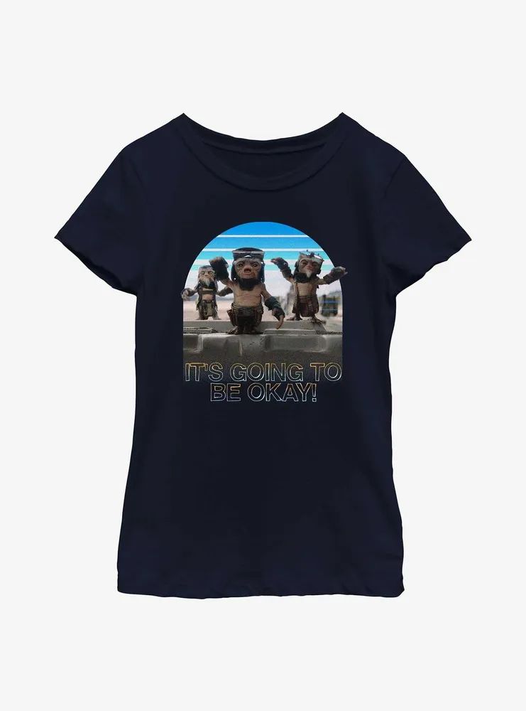 Star Wars The Mandalorian Anzellans Say It's Going To Be Okay Youth Girls T-Shirt