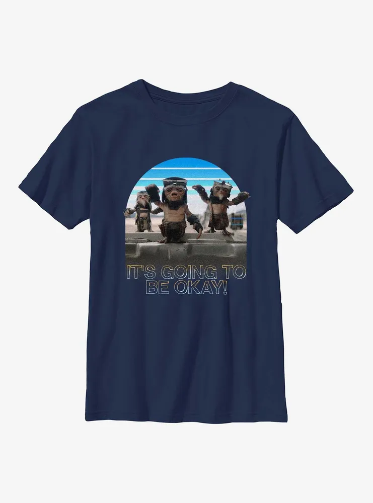 Star Wars The Mandalorian Anzellans Say It's Going To Be Okay Youth T-Shirt