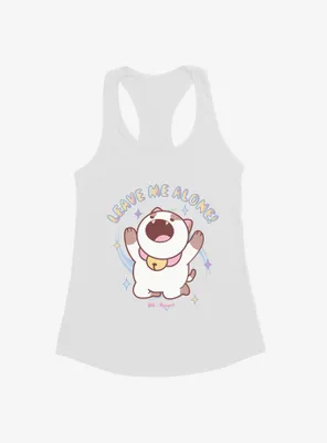 Bee And PuppyCat Leave Me Alone Womens Tank Top