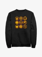 Marvel Avengers Hero Icons Sweatshirt