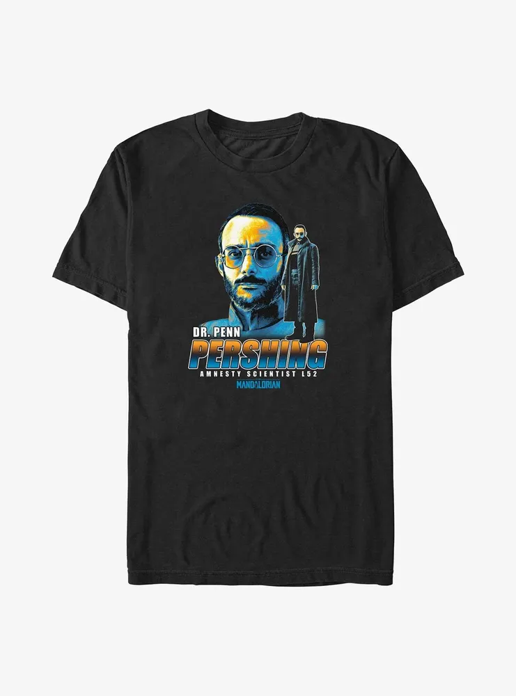 Star Wars The Mandalorian Dr. Penn Pershing Big & Tall T-Shirt