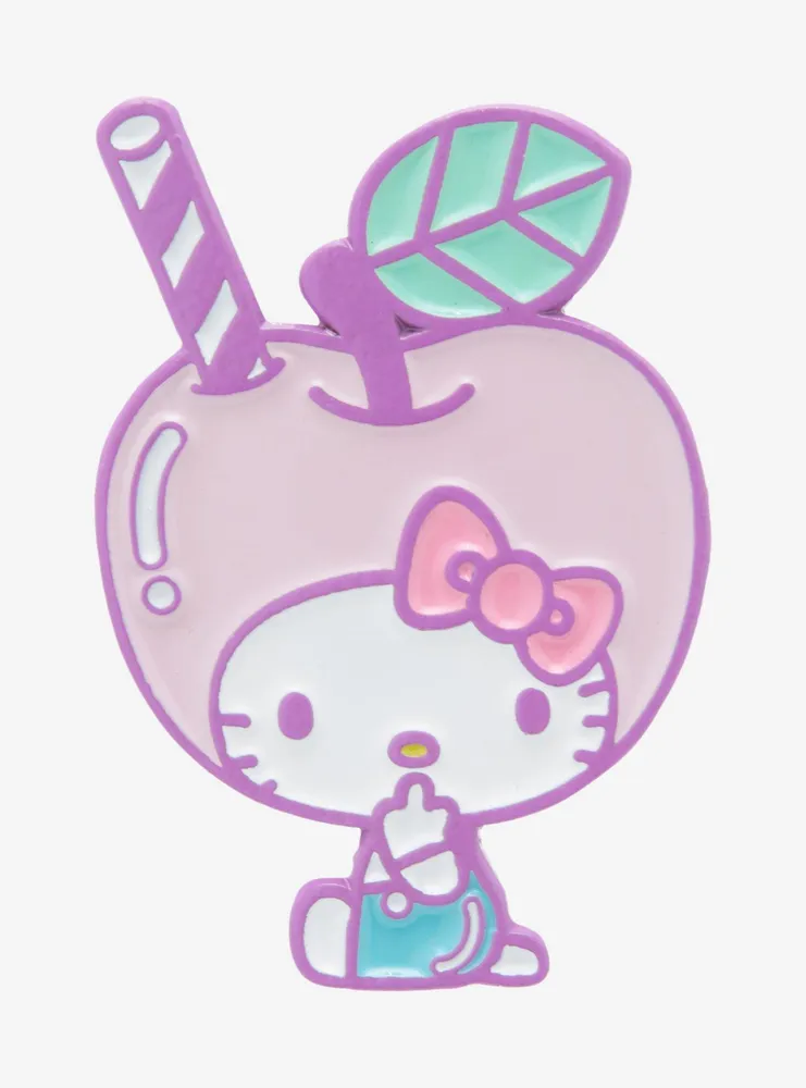 Sanrio Hello Kitty Apple Hat Enamel Pin - BoxLunch Exclusive