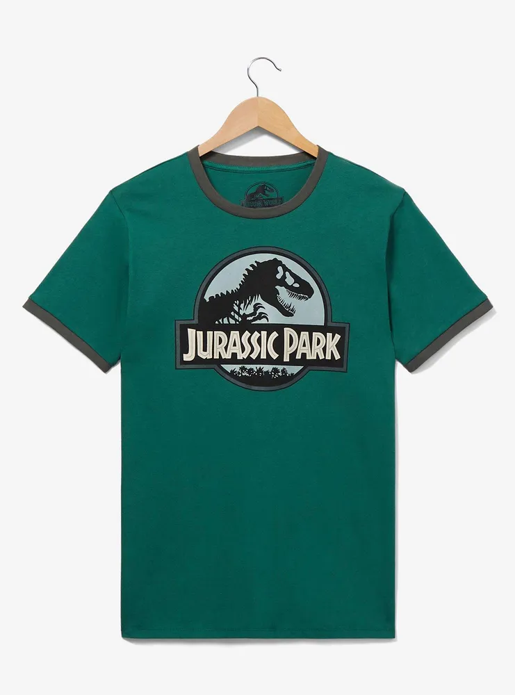 Jurassic Park Logo Ringer T-Shirt - BoxLunch Exclusive